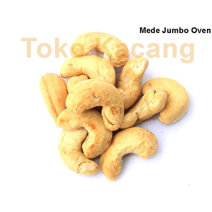 

PROMO ENAK Kacang Mede Jumbo Oven Sulawesi Rasa Original 250g Terlaris