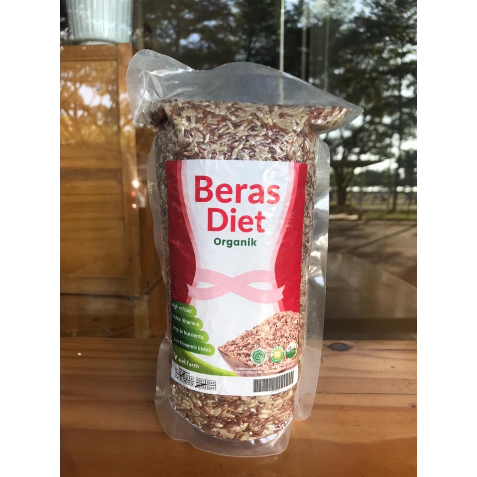 

BERAS DIET ORGANIK, MIX BERAS MERAH BERAS COKLAT ORGANIK, BERAS RENDAH GLIKEMIX, BERAS SEHAT , BERAS LOKAL NON GMO1KG