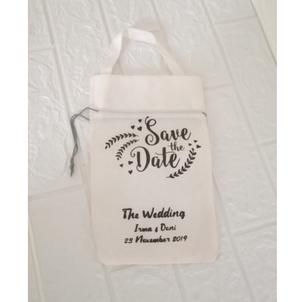 Pouch Souvenir | Tas Kantong Spunbond | Spunbond Custom | Tas Souvenir | Pouch Spunbond | Sablon Spu