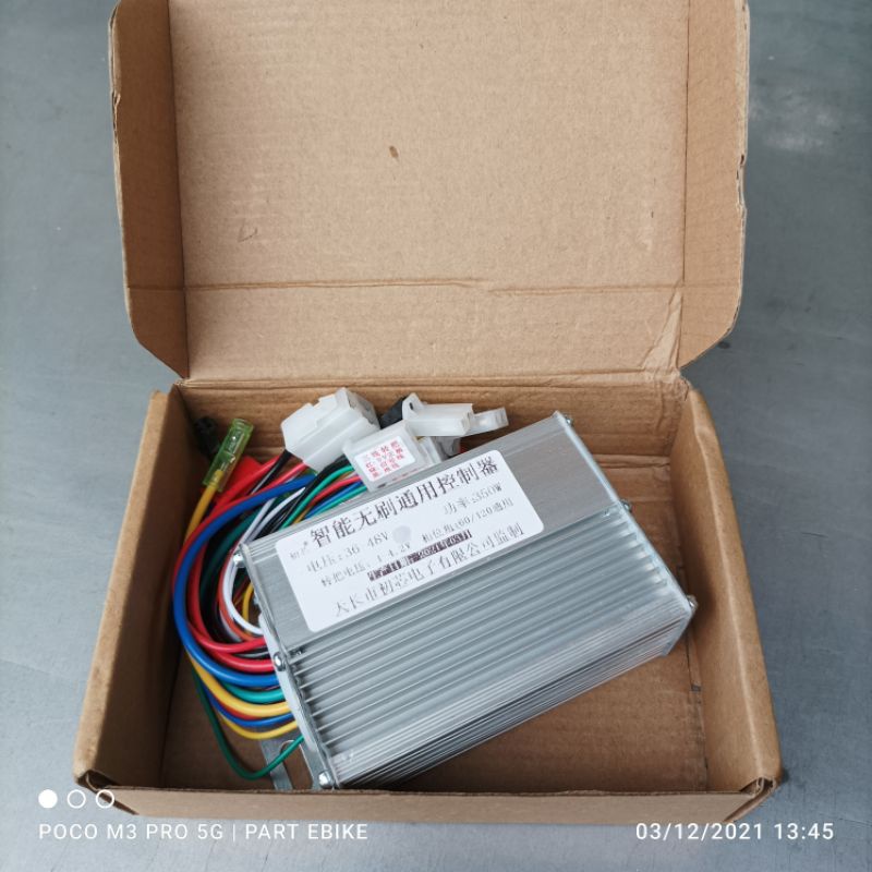 controller sepeda listrik universal 36/48v alarm