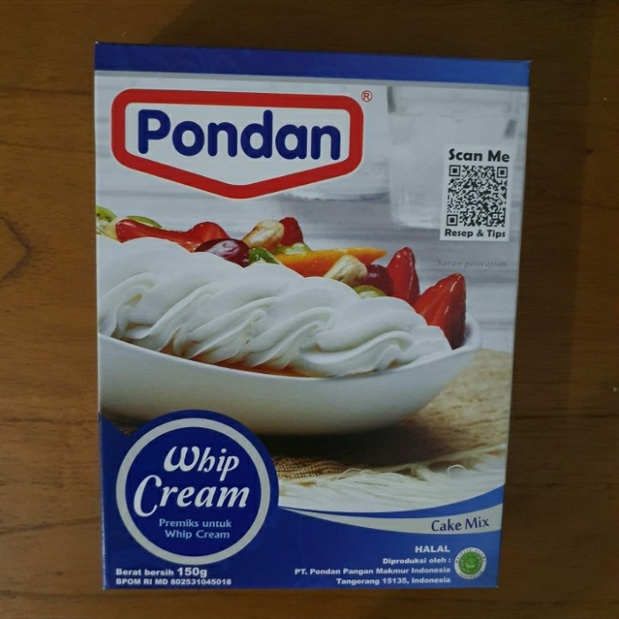 

Krim- Pondan Whipped Cream 150 Gram -Krim.