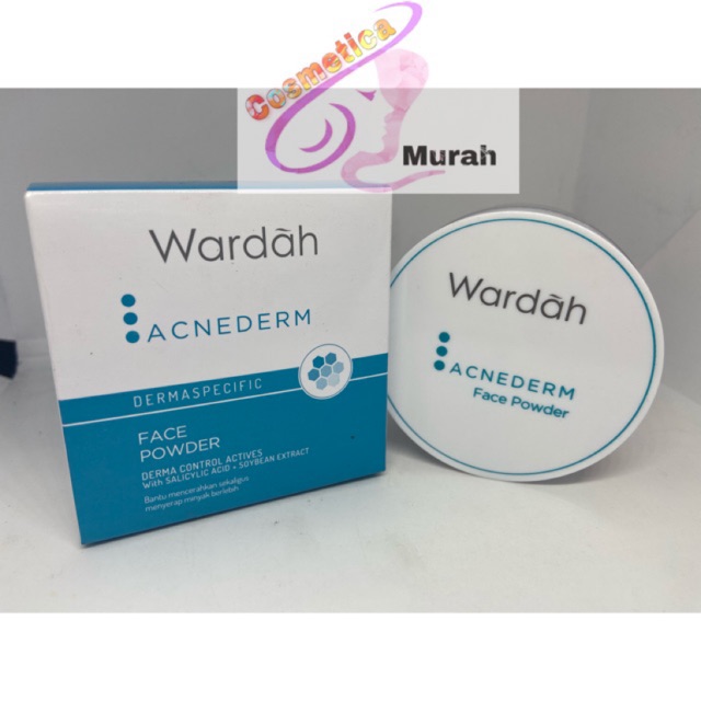 [ face powder ] acnederm facepowder 20 g wardah