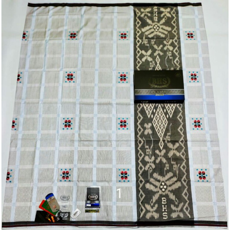 sarung BHS songket DAM CLASSIC SILVER