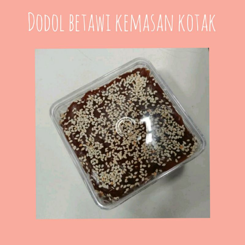 

Dodol kap kotak