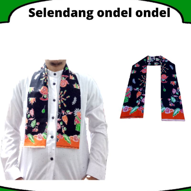 SYAL CUKIN SELENDANG ONDEL ONDEL BETAWI