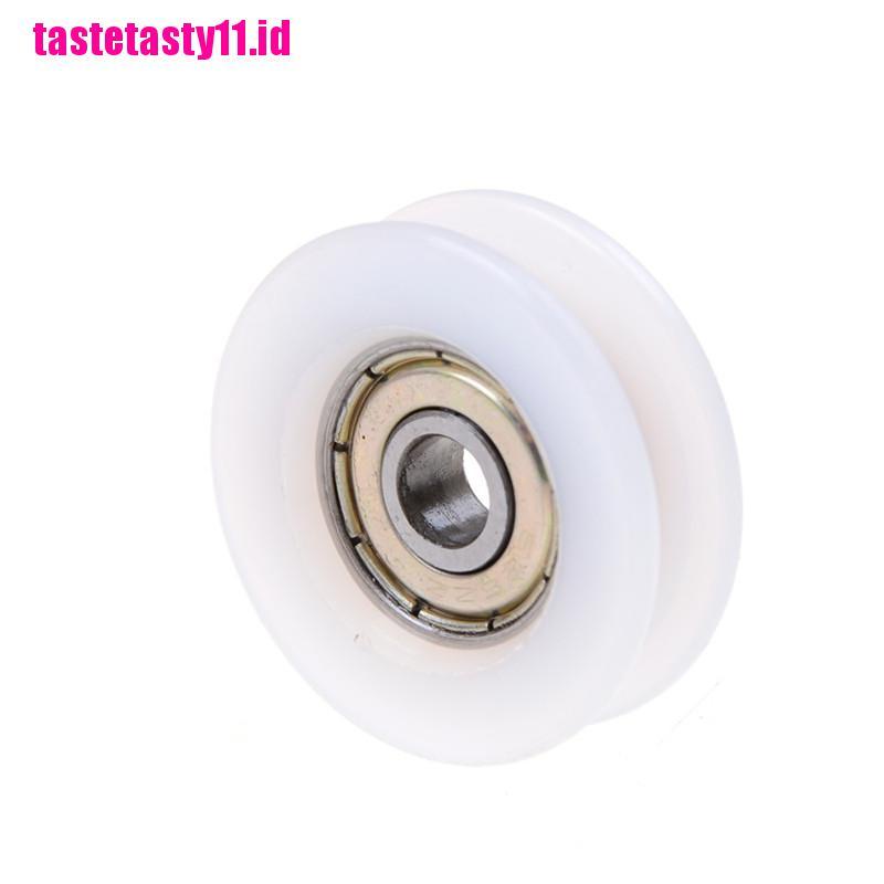 (TTID) Roda Katrol Bentuk U Bahan Nilon Ukuran 6x30 X 10mm