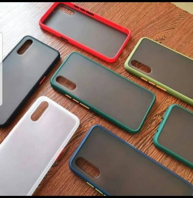 Oppo A7 A12 A5s F9Pro Lens Full Matte Hardcase Elegan warna warni Casing Cover Case Aerocase