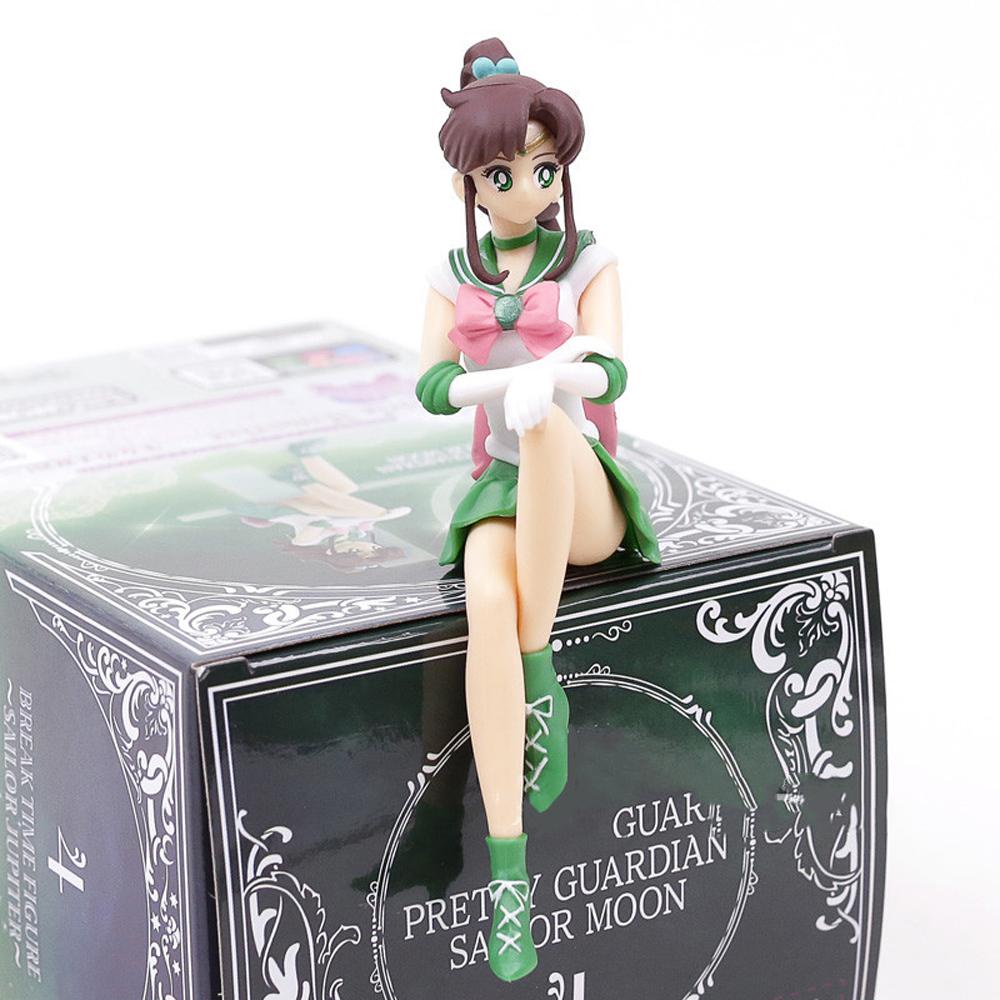 Patung PVC Anniversary 20th Anniversary QUINTON Sailor Moon Sailor Jupiter Pelaut Venus Sailor Mercury