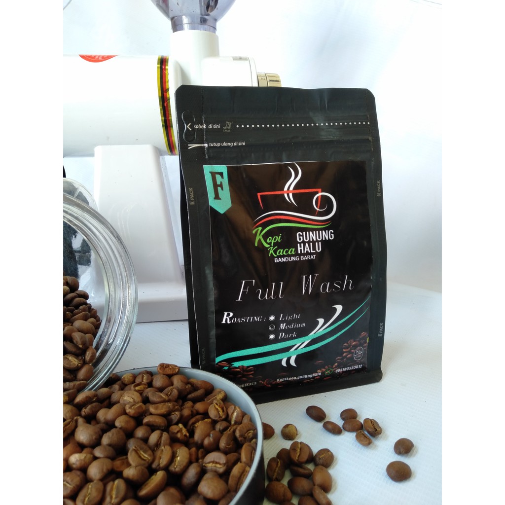 

KOPI ARABICA GUNUNG HALU FULL WASH PROCESS 200gr BUBUK/ROAST BEAN