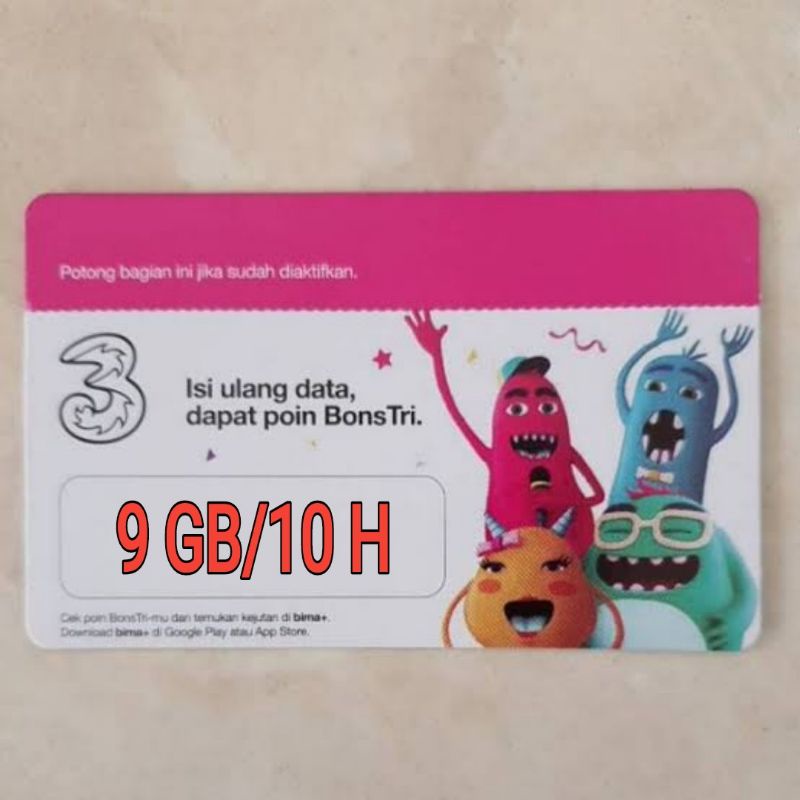 VCR TRI 9 GB 10 HARI