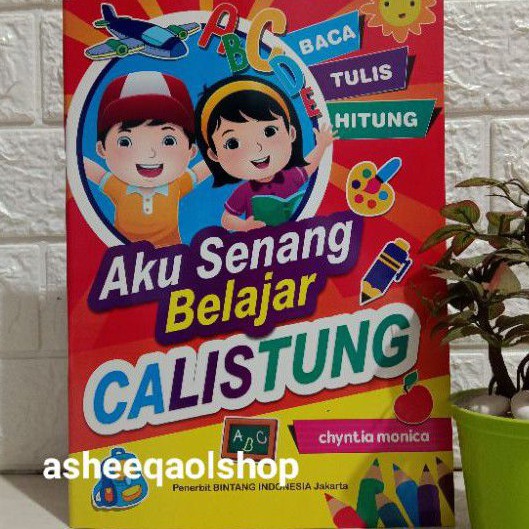 Buku Aku Senang Belajar Calistung Baca Tulis Hitung