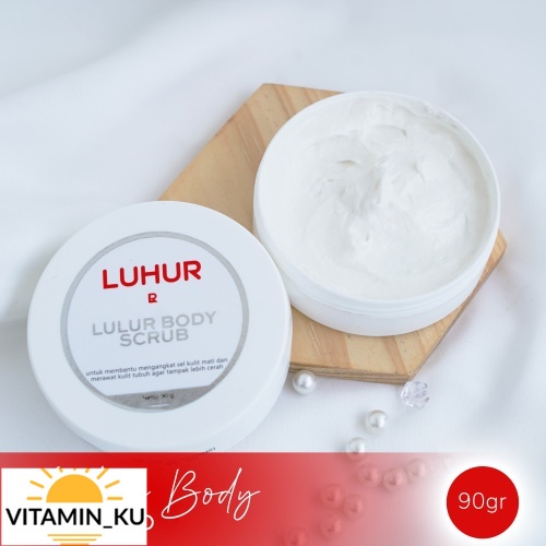 LUHUR SKINCARE Lulur Body Scrub Luhur Skincare Lulur Mencerahkan Memutihkan AMPUH MENGANGKAT SEL KULIT MATI  aman Bpom Ampuh #Vitamin_KU