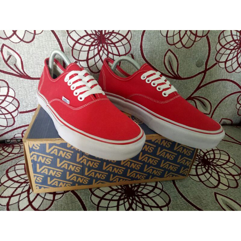 Vans Authentic Red chilli