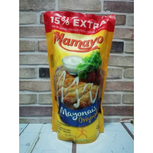 

MAMAYO Mayonais Original / EXTRA 10% Kemasan 1kg