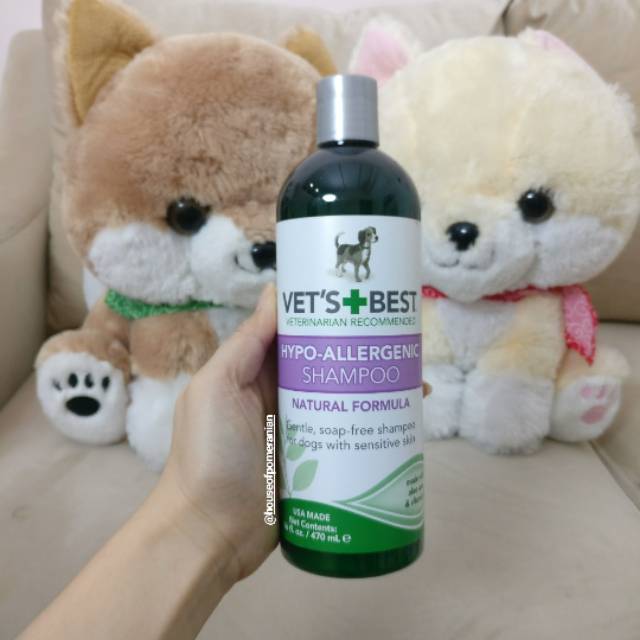 Vets best dog shampoo. Shampo anjing gatal. Hypo allergenic