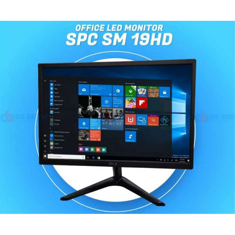 SPC OFFICE MONITOR LED SM-19HD 19Inch HDMI &amp; VGA