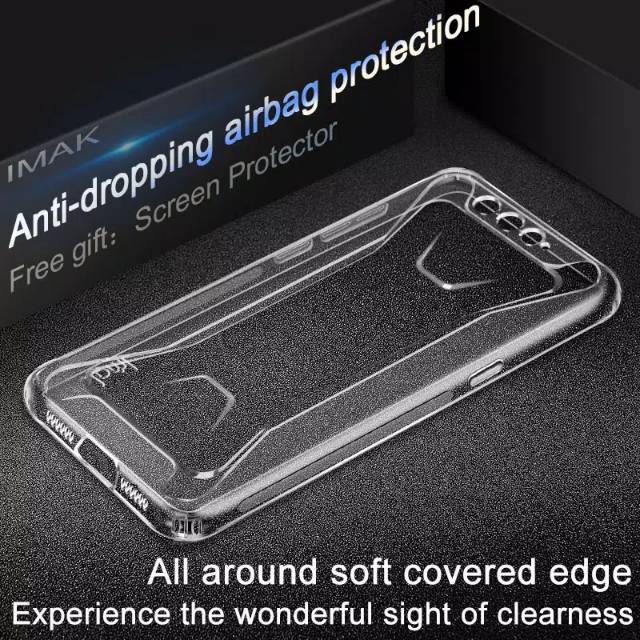 IMAK Black Shark Blackshark case casing cover free Screen protector