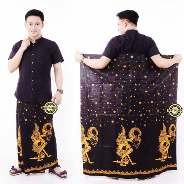 TERLARIS||COD||Sarung Wayang NU grosir ecer termurah/sarung batik wayang gunung murah