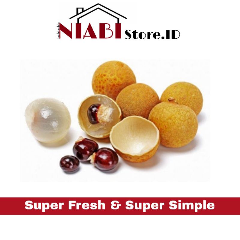 

BUAH KELENGKENG MANIS SEGAR LENGKENG FRESH 500 Gram