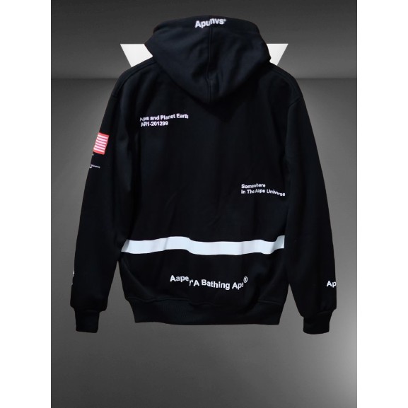 Hoodie NASA x BATHING APE bisa untuk pria/wanita