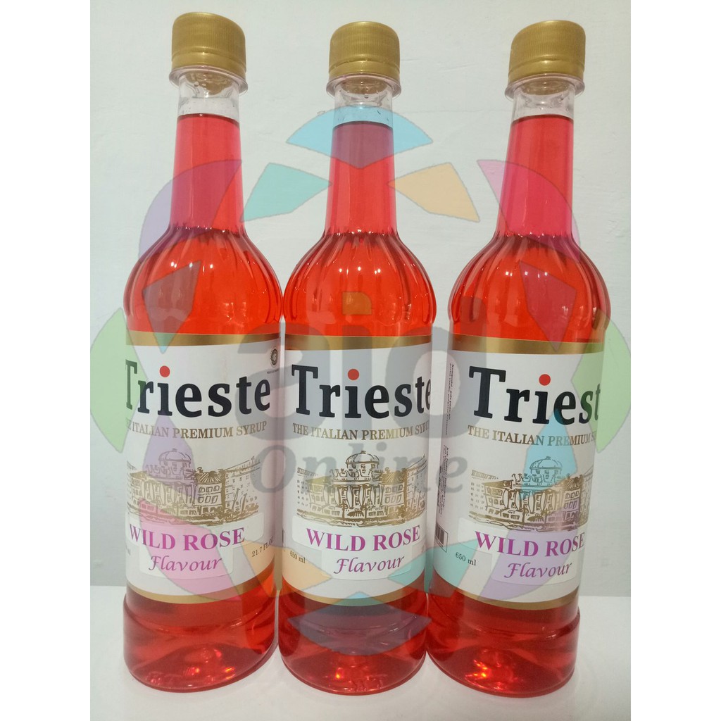 

Sirup Trieste Italian Premium Syrup Wild Rose Flavour