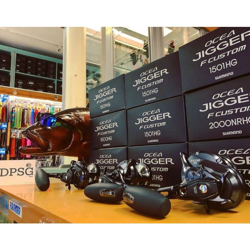 Shimano Ocea Jigger 1501-2001NRHG import jepang
