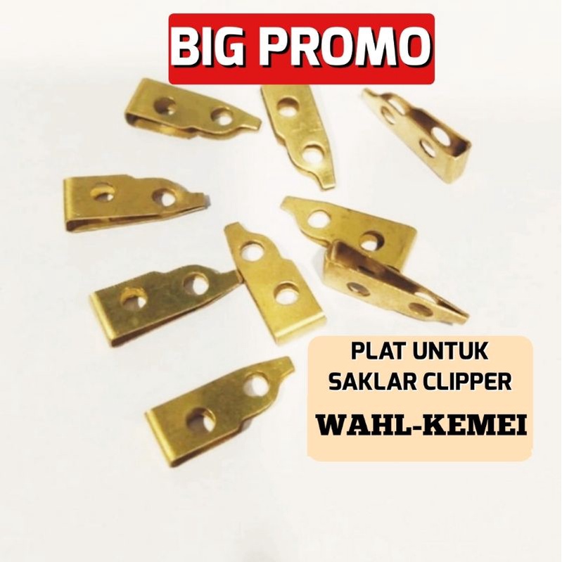 Plat untuk Saklar Clipper Wahl dll