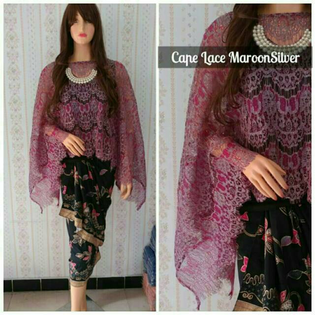 Kebaya cape brukat