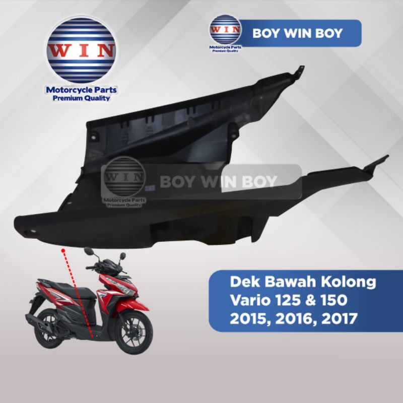 DEK KOLONG BAWAH HONDA VARIO 150 / 125 2015 2016 2017 FOOTREST BAWAH VARIO 150