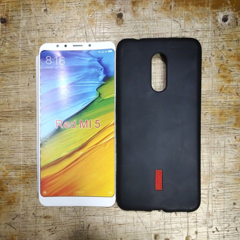 XIAOMI REDMI 5 softcase ipaky silikon karet hitam mantap murah