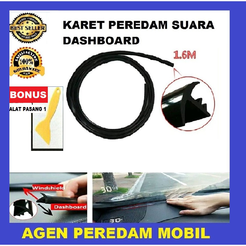 KARET PEREDAM SUARA DASHBOARD