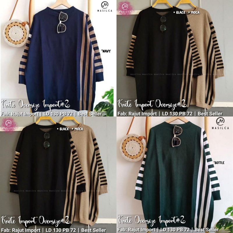 BLOUSE RAJUT WANITA JUMBO/BLOUSE JUMBO/SWEATER WANITA RAJUT IMPORT JUMBO LD 130 CM FIT XXXL/KNIT OVE