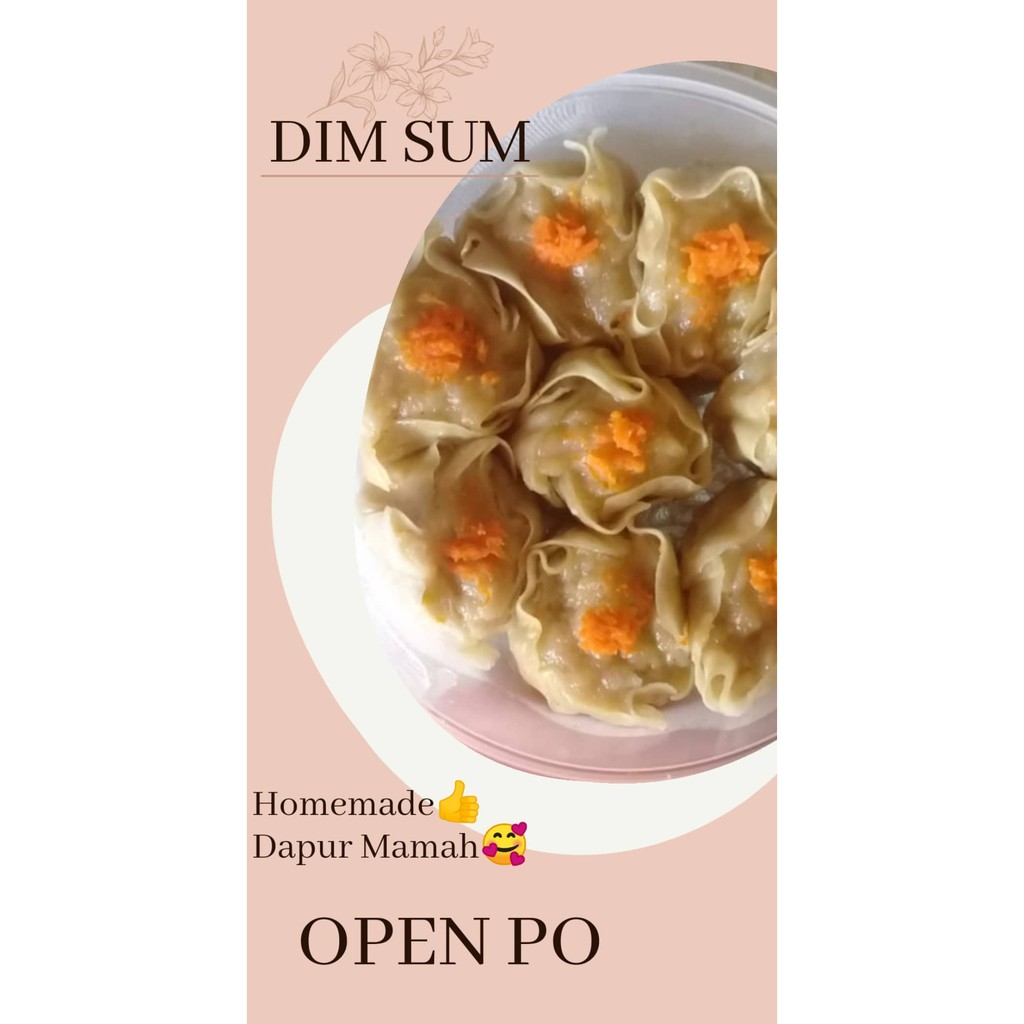 

DIM SUM (ayam+udang) isi 8 pcs ala Dapur Mamah