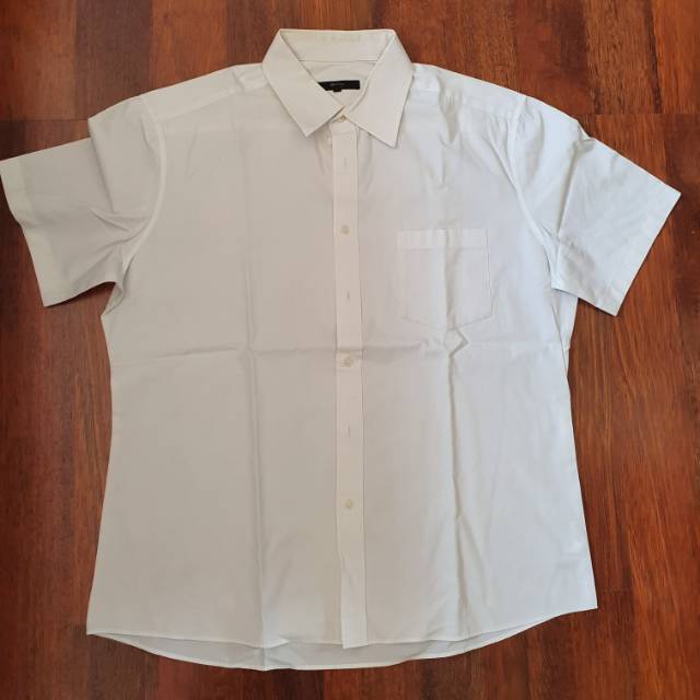 Kemeja pria putih G2000 preloved