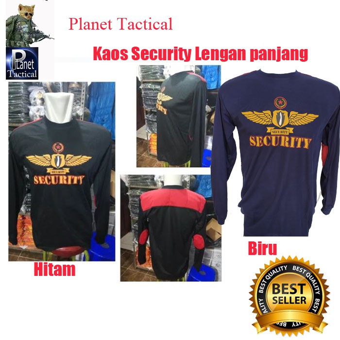 GROSIR KAOS SECURITY LENGAN PANJANG