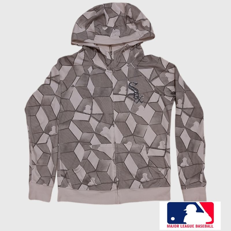 Hoodie Zipper MLB Sox full print second