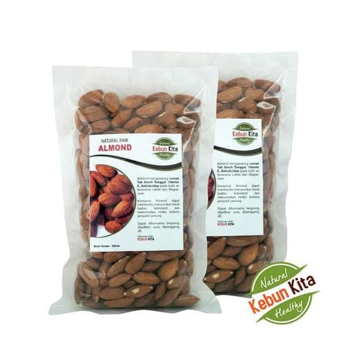 

Cuci Gudang Awal Tahun Kacang Almond 250Gr (Natural Raw Almond) Promo Mentarieka_Shop