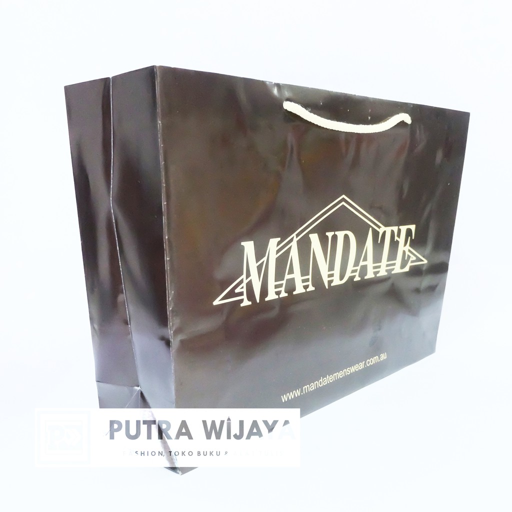 Paper Bag (Tas Kertas) Sisa Export Mandate Coklat