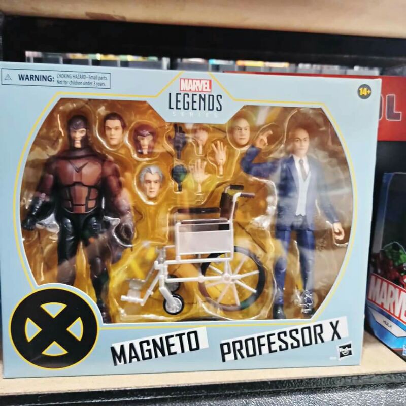 mainan figureMagneto professor x
Xmen boxset
marvel legends by hasbro