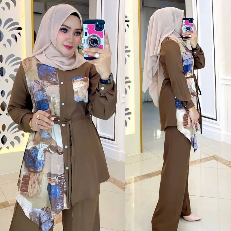 ONE SET CASSANDRA BY BYANCA ORIGINAL IRNA GALLERY