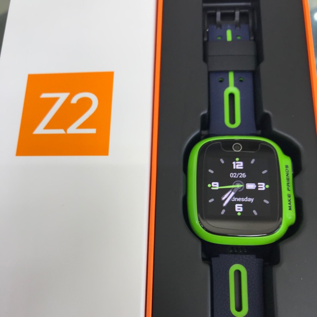 Imoo Watch Phone Z2 4G and Video Call - Green - Second Like New - Fullset Original - Resmi Imoo