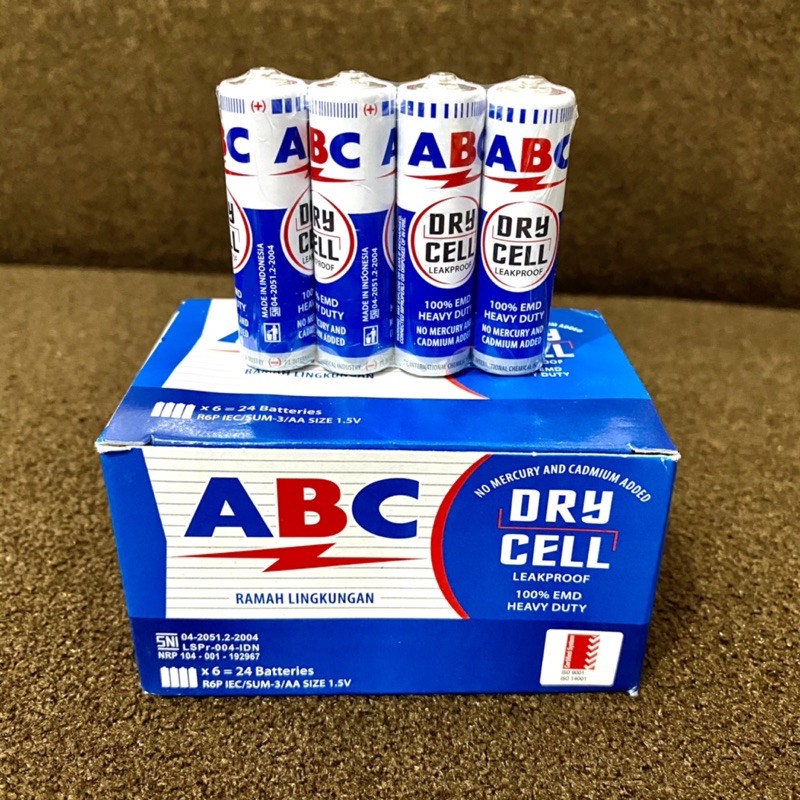 Baterai ABC / ABC dry cell / Battries ABC / Batre Abc
