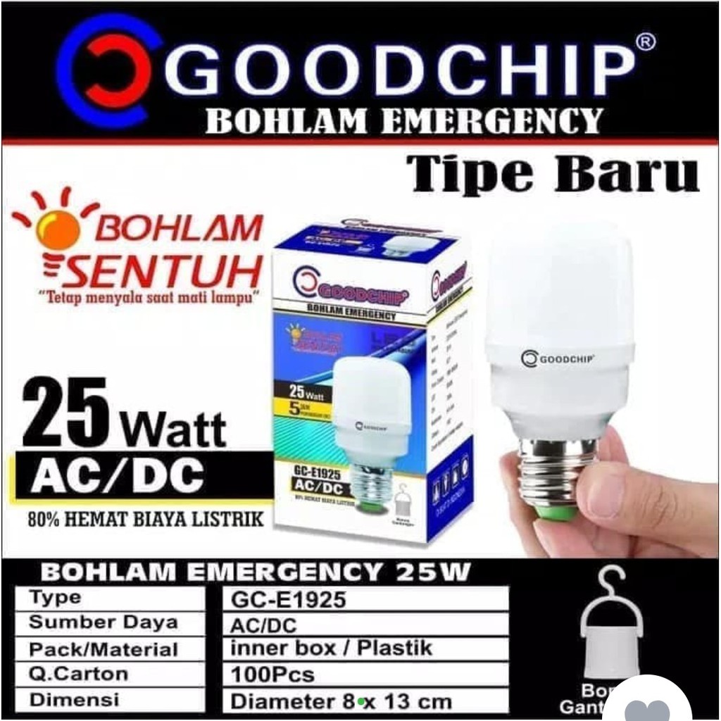 bohlam lampu emergency