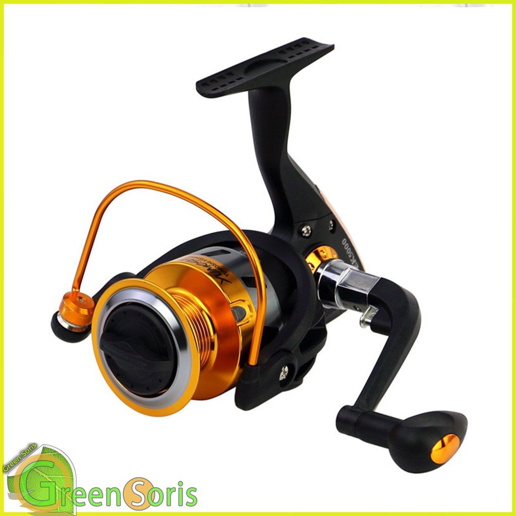 Grab Medan EK3000 Reel Pancing Spinning 12 Ball Bearing YUMOSHI Alat Pancing