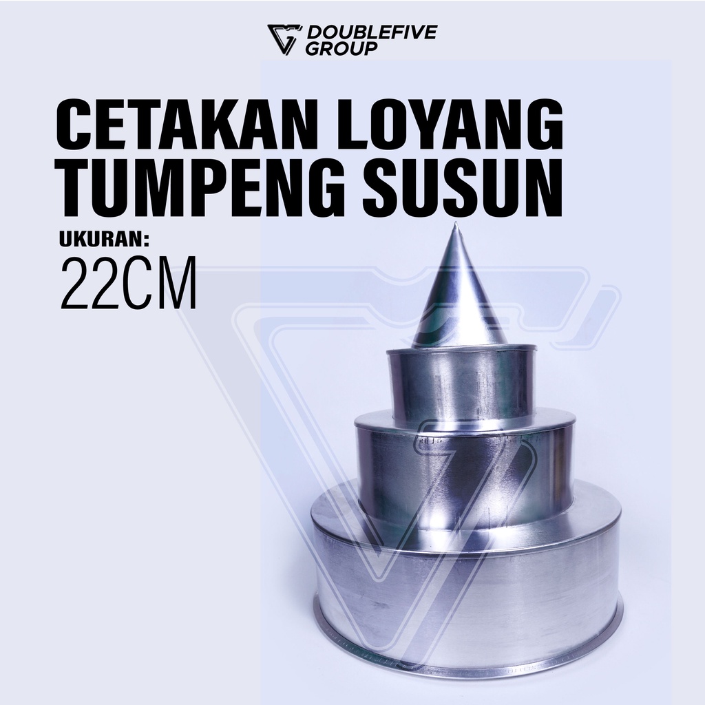 Tumpeng Susun Loyang Tumpeng susun Cetakan Nasi tumpeng Susun Cetakan Nasi Tumpeng 26 Cm Susun Jumbo Besar Borobudur Susun 3 Terlaris Peralatan Masak Alat Dapur Bahan Aluminium Tebal