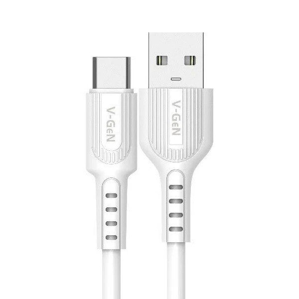 Kabel Data V-GeN VCB-23 / VCB-24 TYPE-C Fast Charging 3A 1 Meter Tipe C Soft Touch