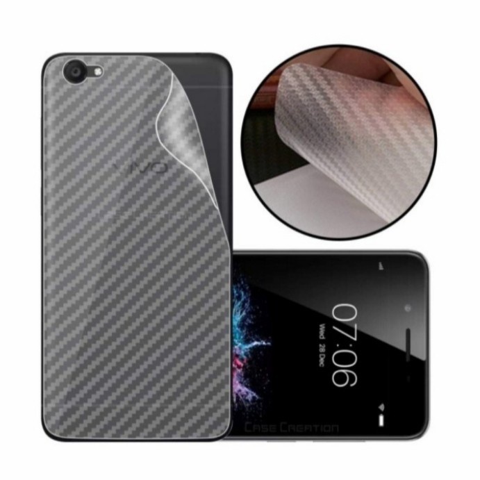 Back Skin Carbon Vivo V5 - Skin Carbon Vivo V5 V5S V5 Lite - SC