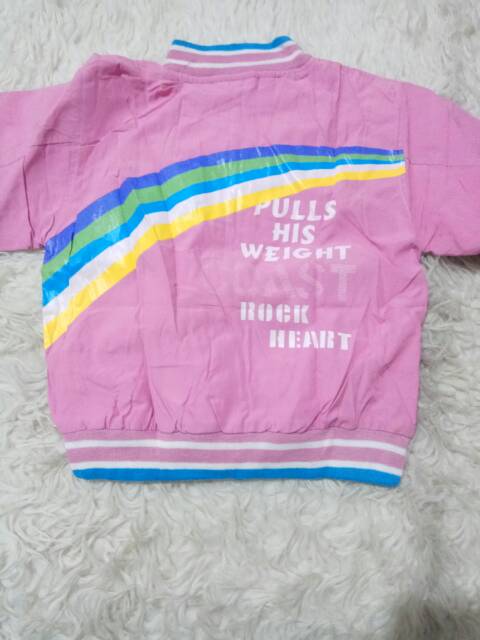 Jaket anak pink K