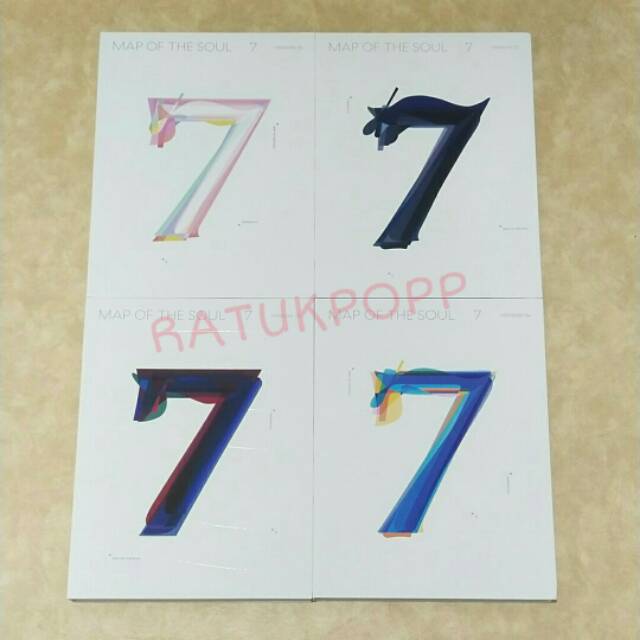 [READY] SEALED ALBUM BTS MAP OF THE SOUL 7 MOTS 7 SEALED