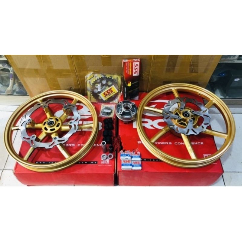 Velg RCB SP 522 Honda Sonic PNP ninja R-RR-SS, CB150 CBR150, Vixion New R15